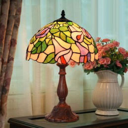 30 cm Tiffany Vitray Masa...