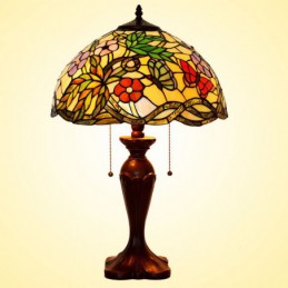 40 cm Retro Tiffany Vitray...