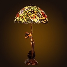 40 cm Retro Tiffany Vitray...