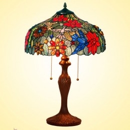 40 cm Retro Tiffany Vitray...