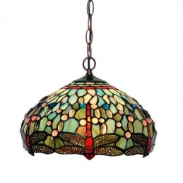 40 cm Retro Tiffany Vitray...