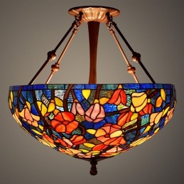 50 cm Tiffany Vitray Sarkıt...