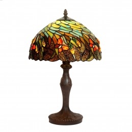 30 cm Tiffany Vitray Masa...