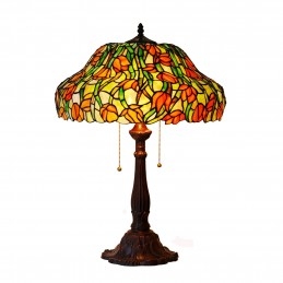 45 cm Lale Tiffany Vitray...