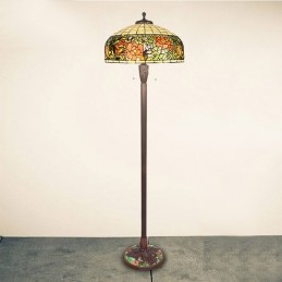 50 cm Rose Tiffany Vitray...