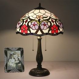 40 cm Avrupa Vitray Tiffany...