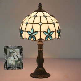 20 cm Avrupa Vitray Tiffany...