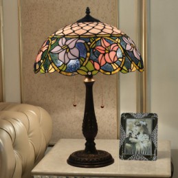 40 cm Avrupa Vitray Tiffany...