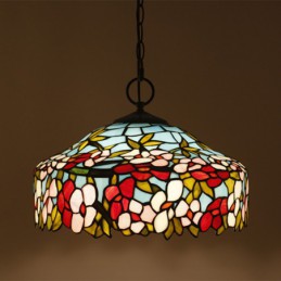 40 cm Avrupa Vitray Tiffany...