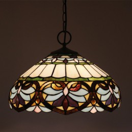 40 cm Avrupa Vitray Tiffany...