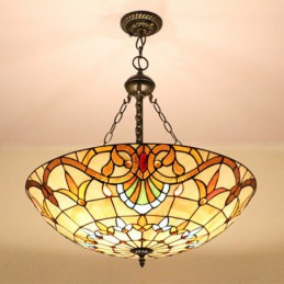 60 cm Avrupa Vitray Tiffany...