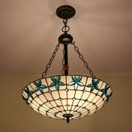 60 cm Avrupa Vitray Tiffany...