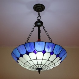 60 cm Avrupa Vitray Tiffany...