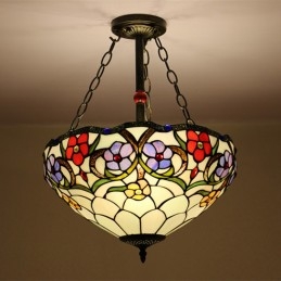 40 cm Avrupa Vitray Tiffany...