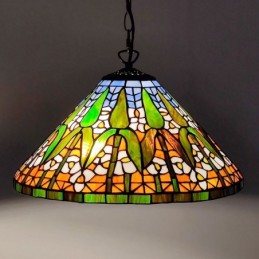 16 İnç Tiffany Tarzı Vitray...