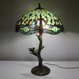 Yeşil Tiffany Tarzı Vitray...